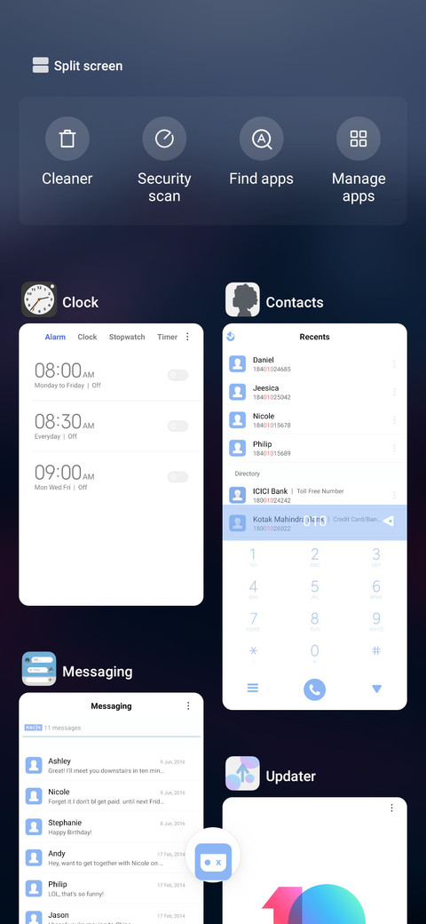 Blue Navy screenshot