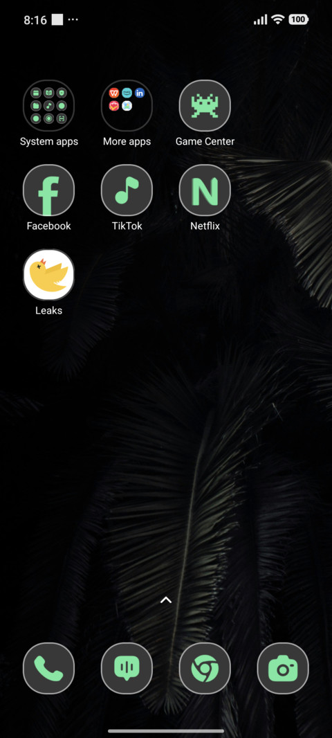 Night Palmtree screenshot