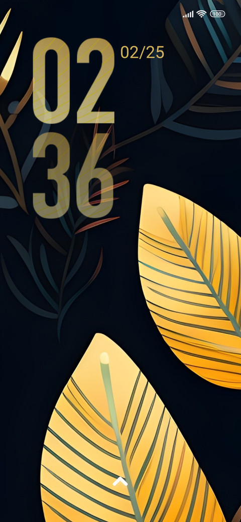 Luxury leaves screenshot
