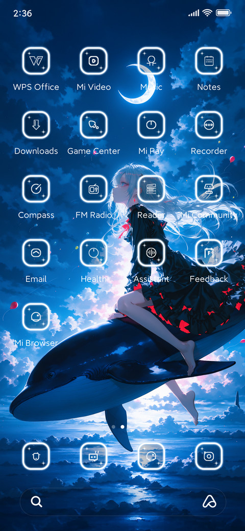 Blue Glass screenshot