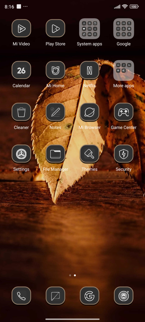 Dark Brown Blush screenshot