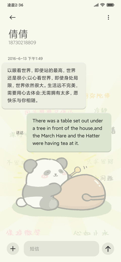 佛系木鱼小熊猫 screenshot
