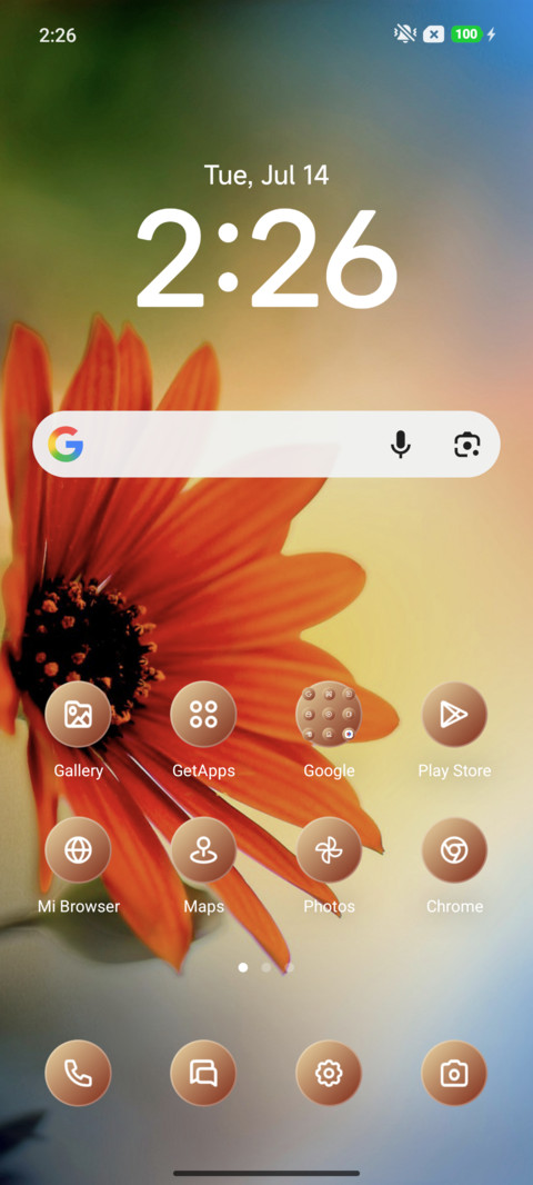 Flower screenshot
