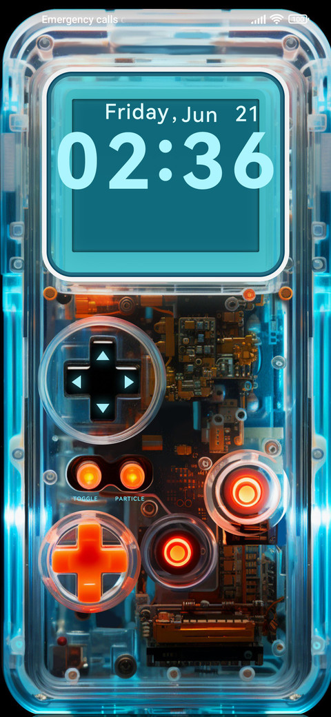 Cyber handheld screenshot