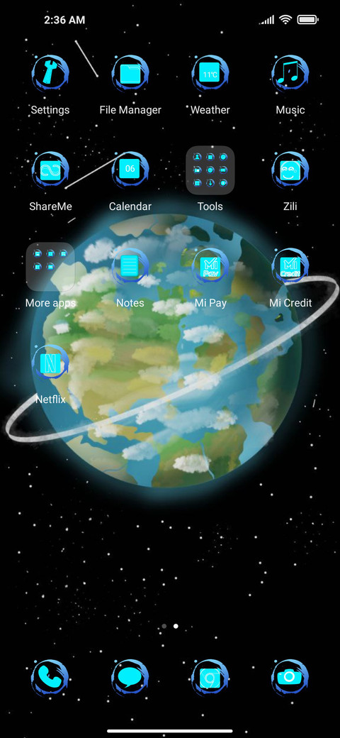 Spazio V13 screenshot