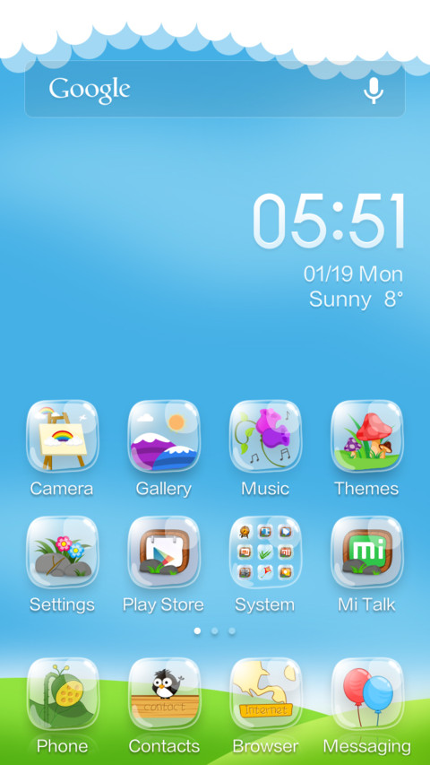 Cloud screenshot
