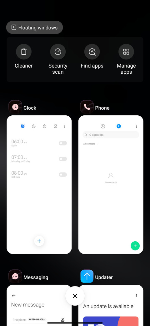 IosDark screenshot