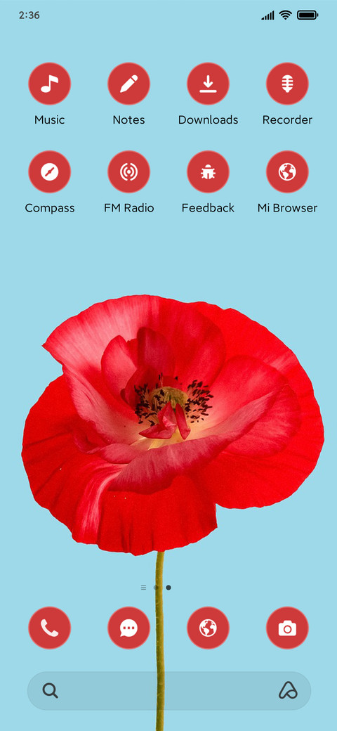 Red screenshot