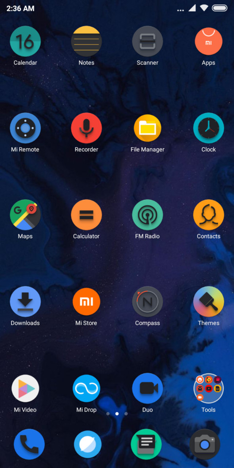 ANDROID Q PRO DARK_DWM19 screenshot