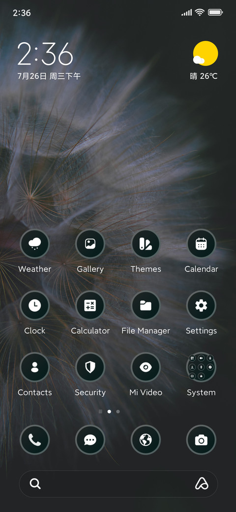 Dandelion screenshot