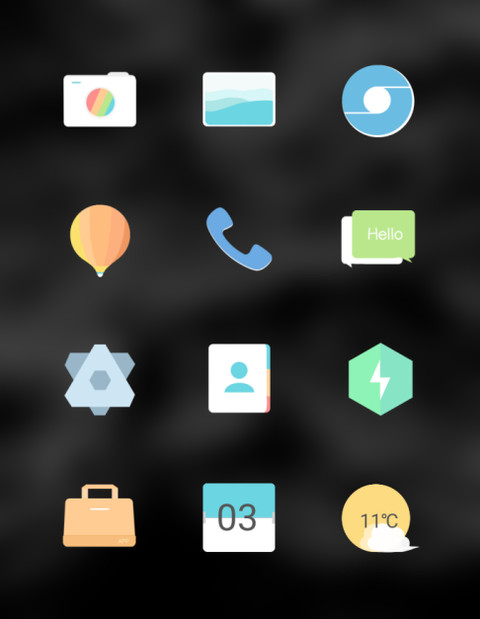 Simple style screenshot