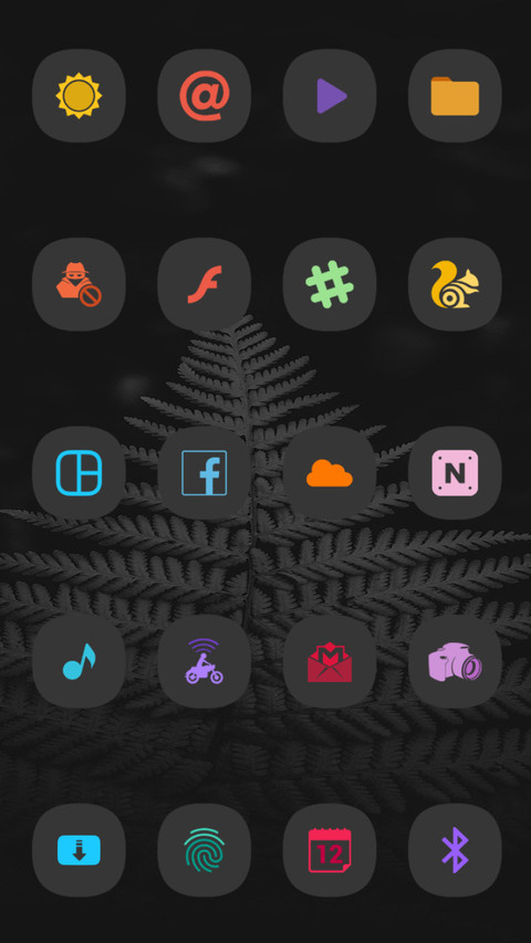 OneUi Dark v10 screenshot
