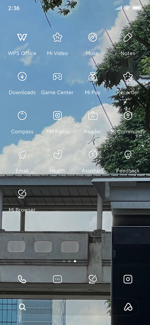 Look at sky clouds screenshot