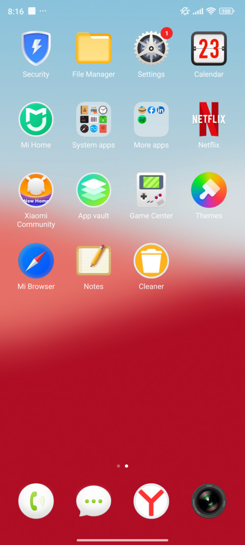 Breeze screenshot