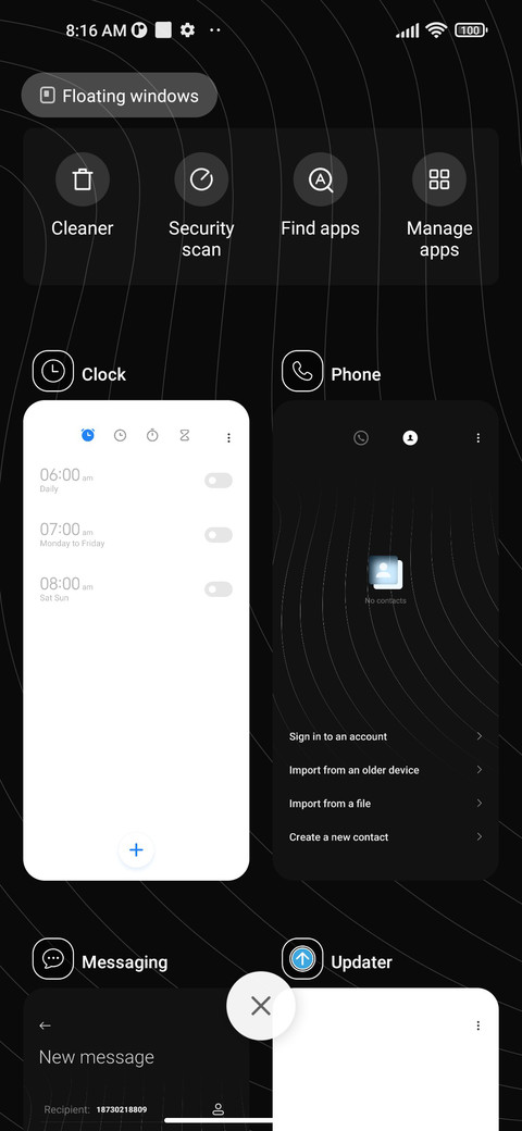 Silver lines screenshot