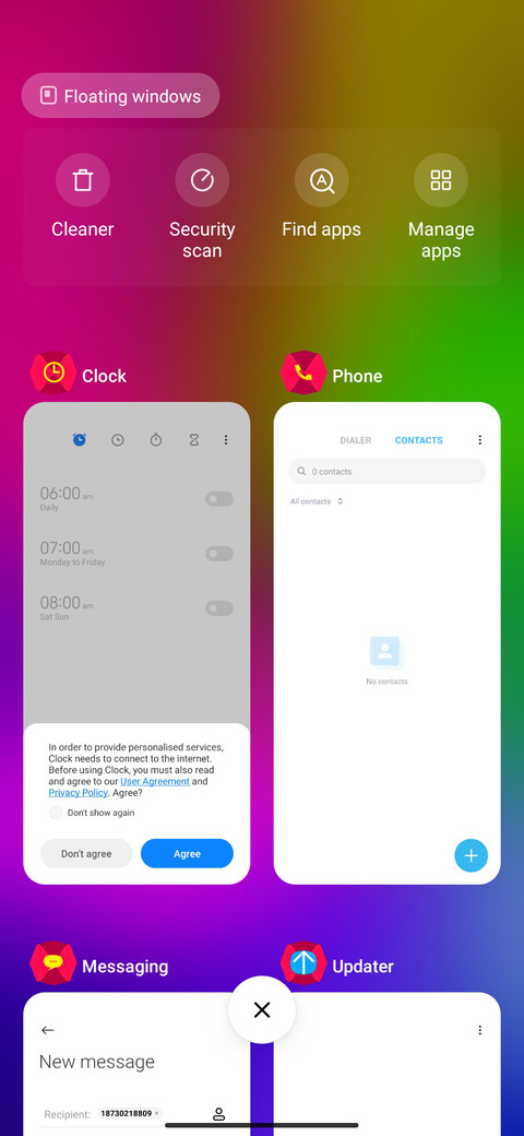 Pinwheel fi screenshot