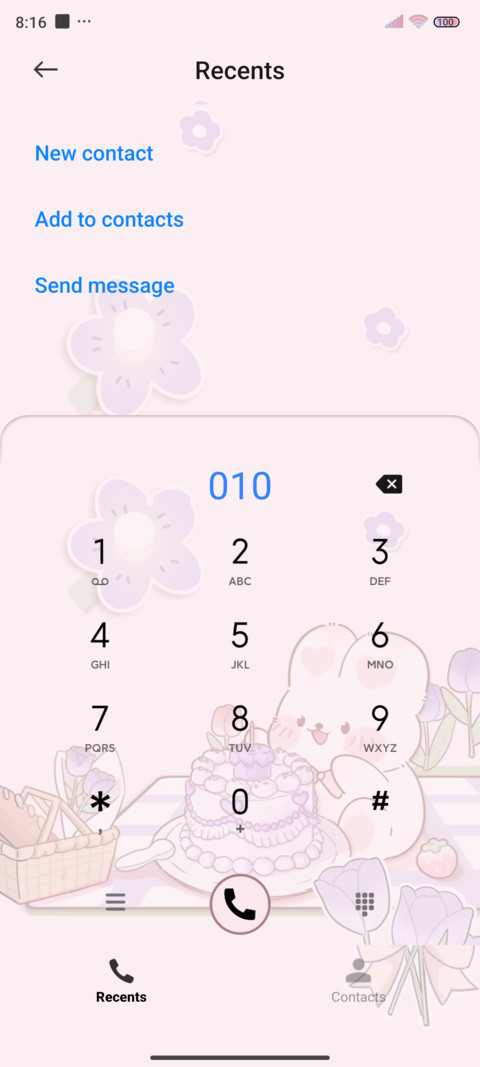 Tulip bunny screenshot