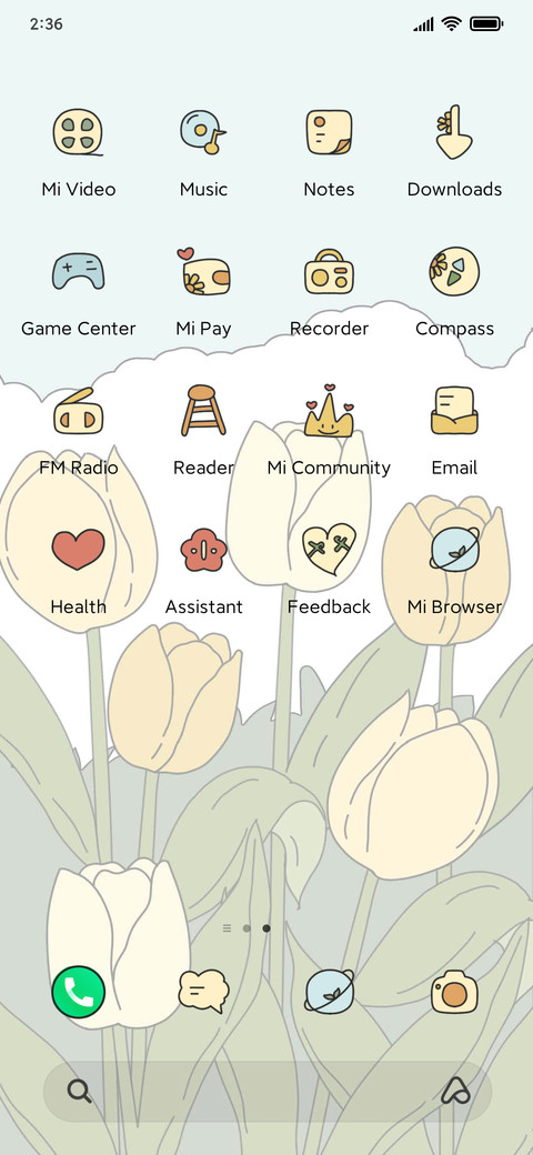 Dream tulips screenshot
