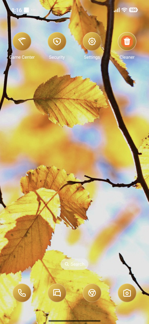 Leaves screenshot