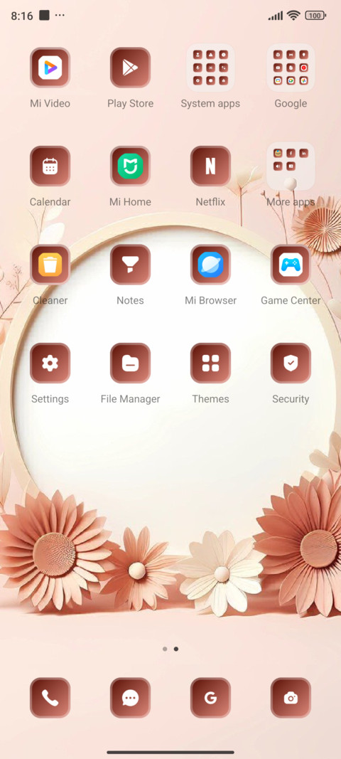 Mirror screenshot