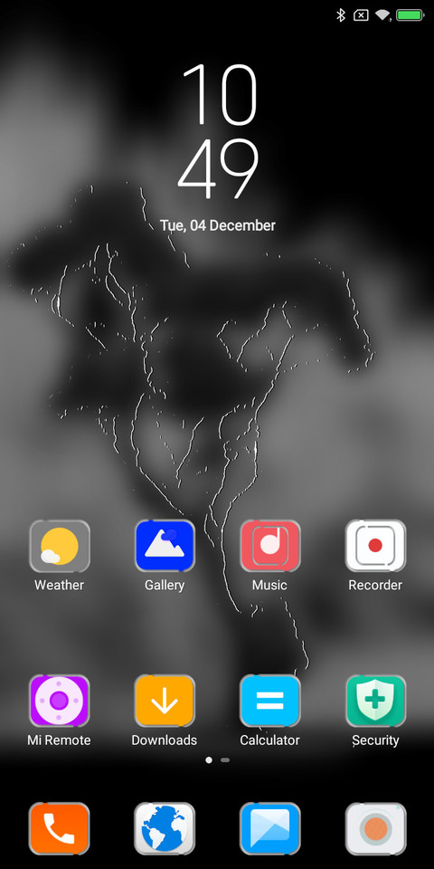 foggy tree 10 screenshot