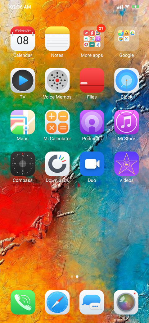 Ios XL screenshot