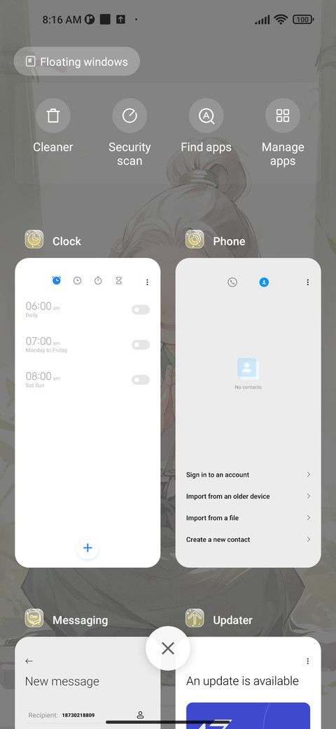 Mori sys screenshot