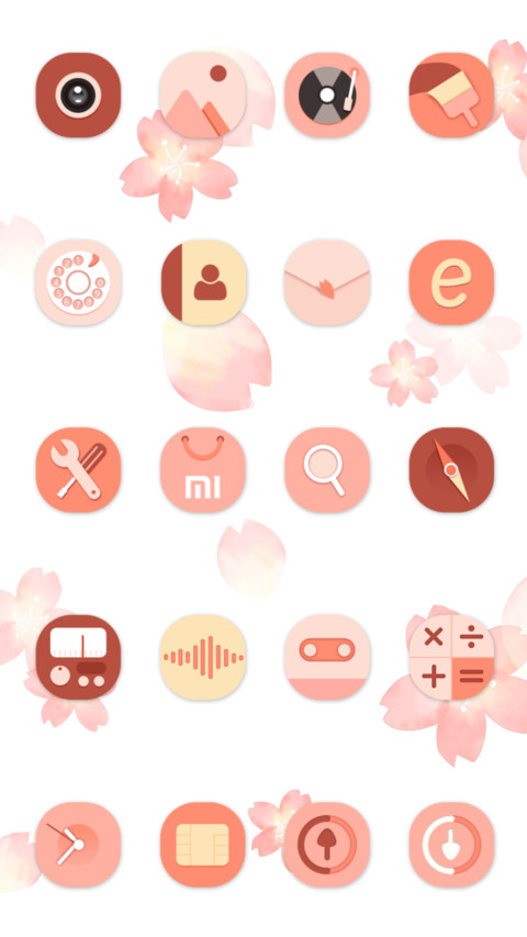 粉色少女系，春之樱 screenshot
