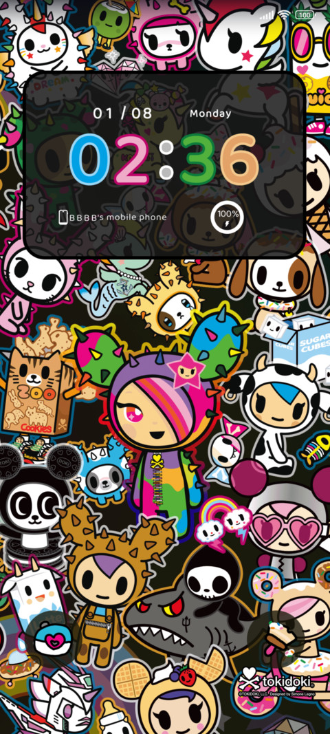 TOKIDOKI stickers screenshot