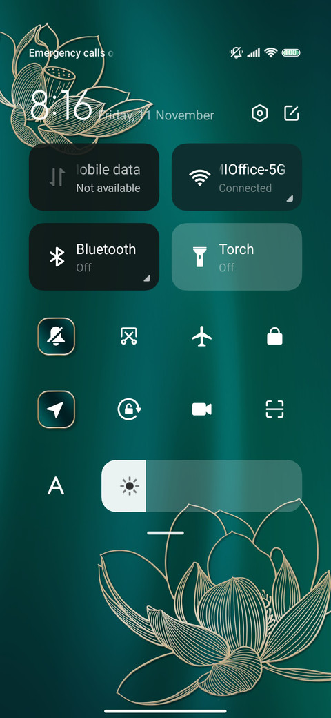 Business dial screenshot