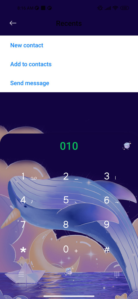 Whale fantasy screenshot
