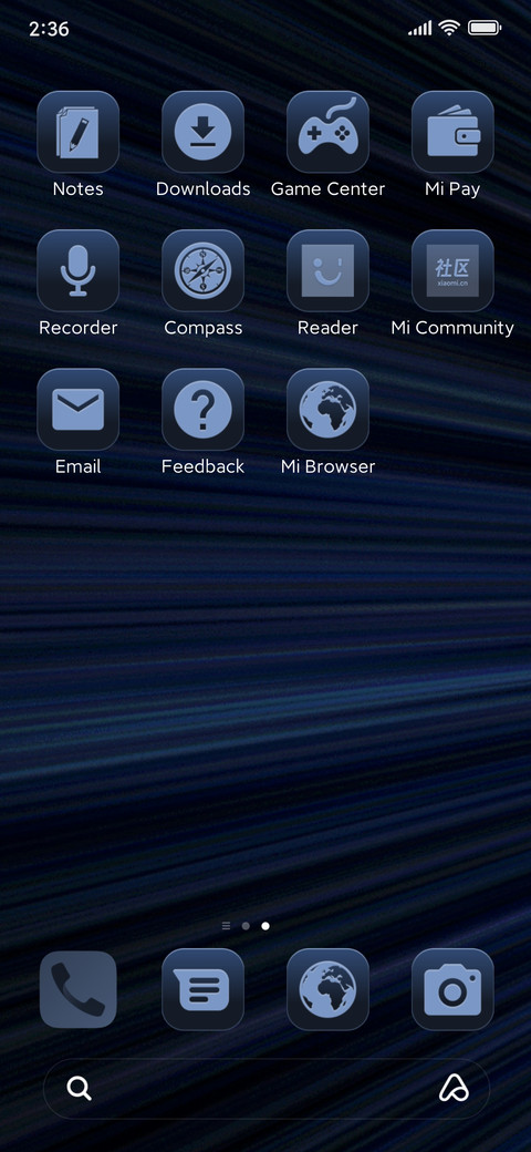 Pure Blue screenshot