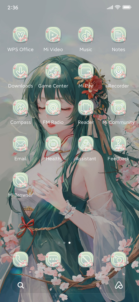 Peach blossom screenshot