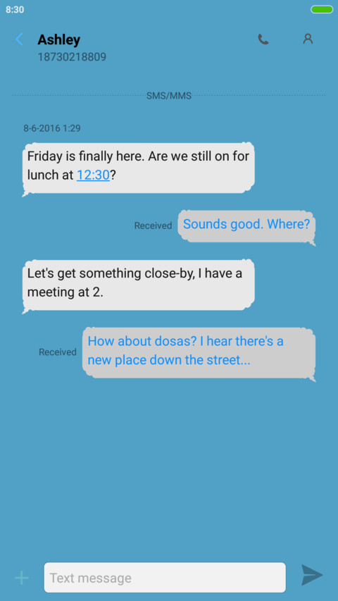 Blue Shades screenshot