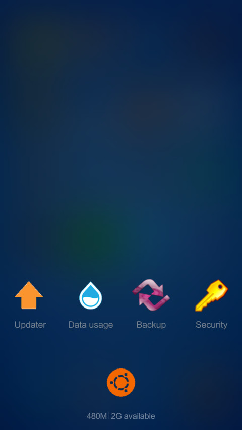 Mibuntu screenshot