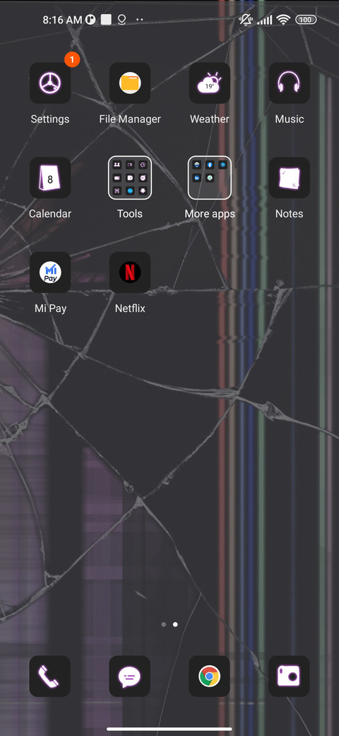 I cracked screenshot