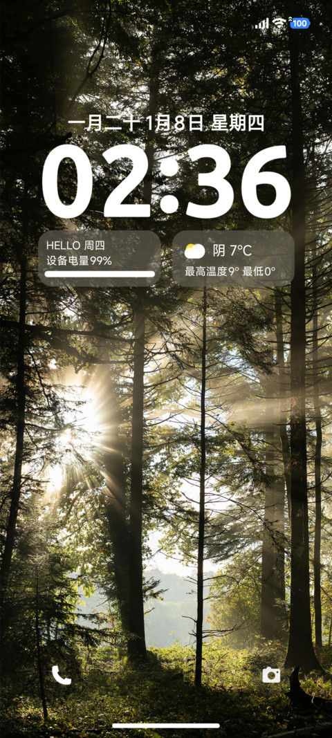 简约绿色 screenshot