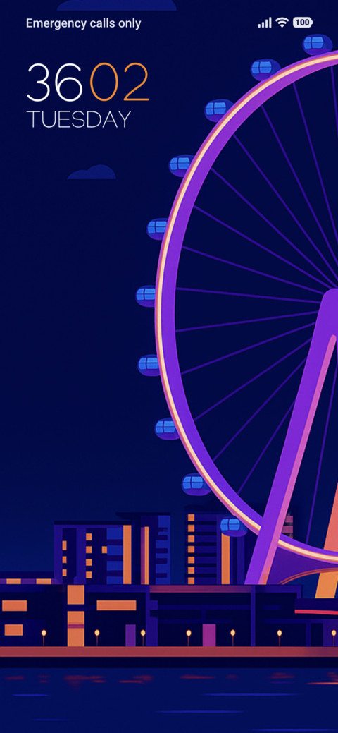 Night Wheel screenshot