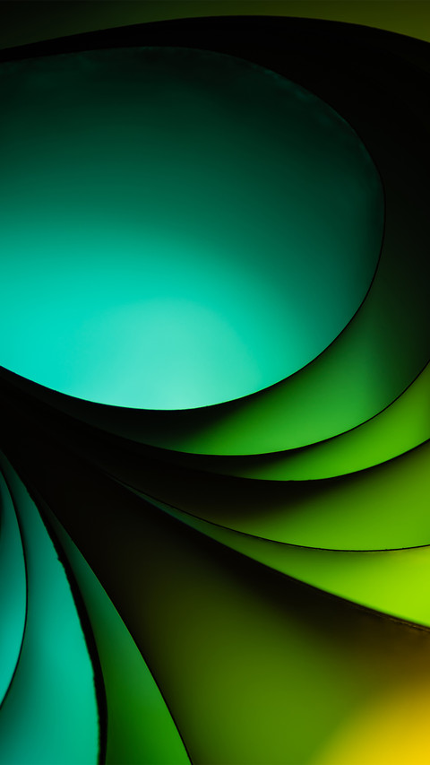 Blue and green abstract pattern screenshot