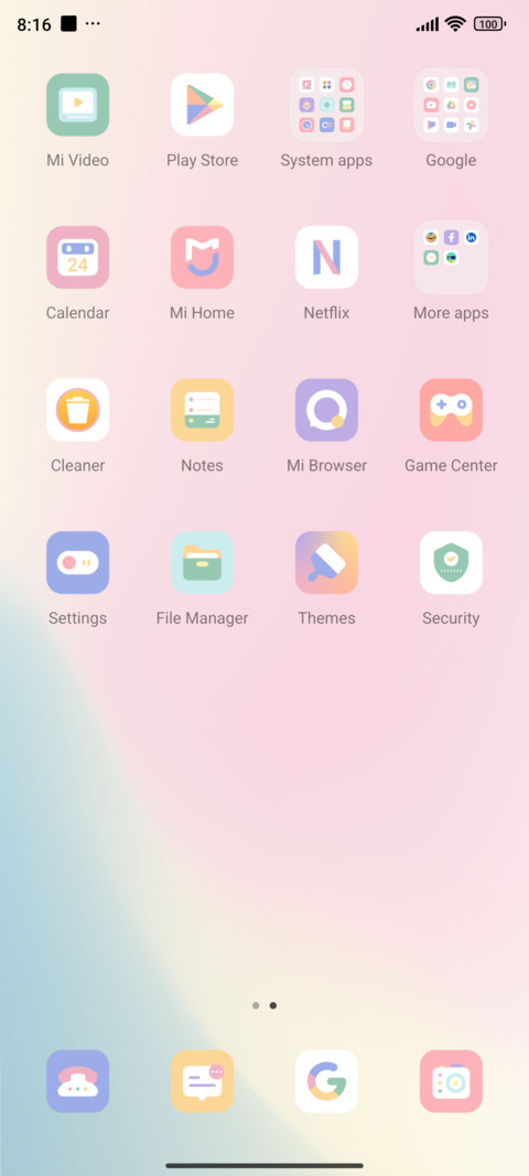 Glowing Light screenshot