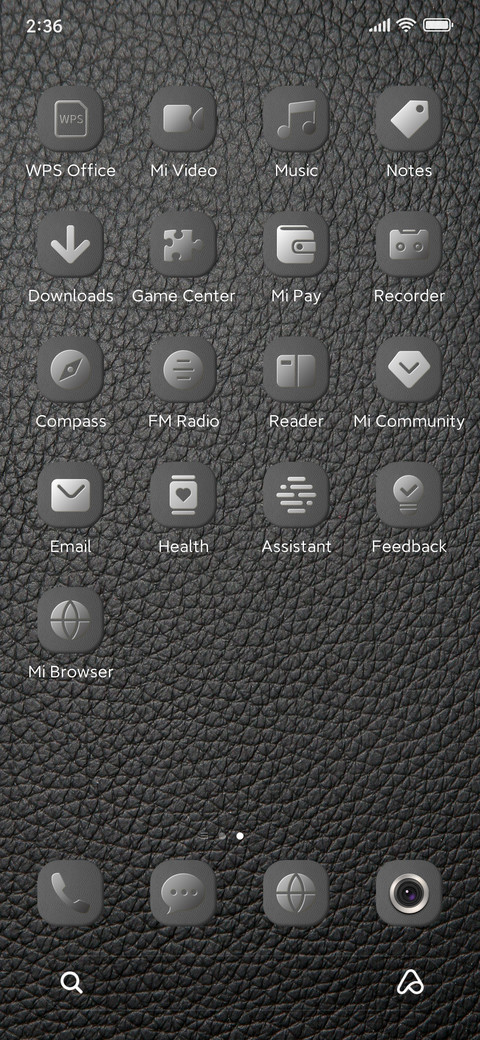 Leather Timepiece screenshot