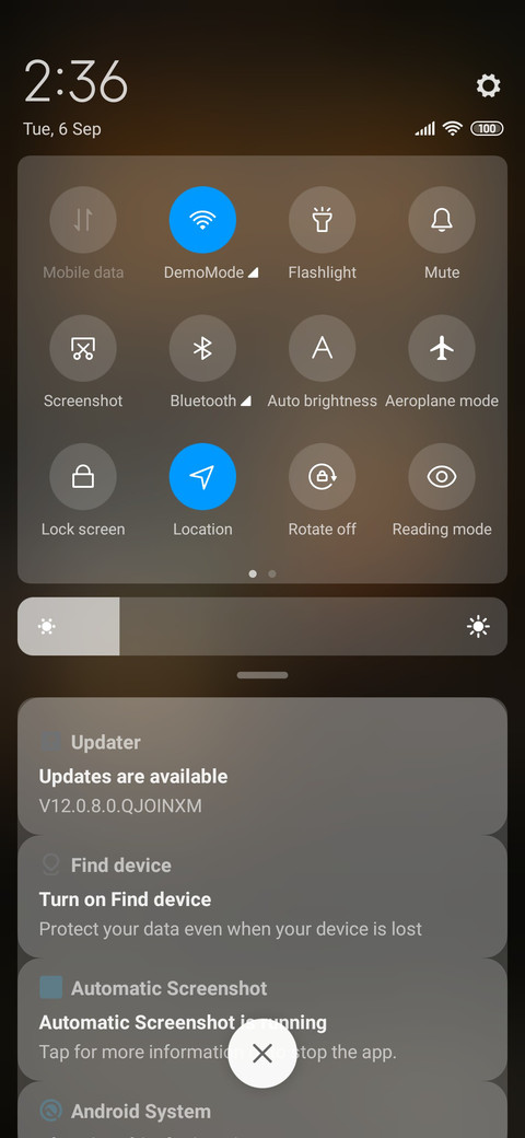 Glow tube screenshot