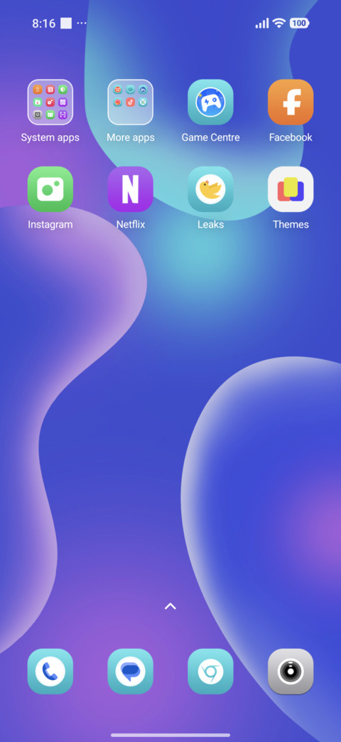 Indigo Aqua Flow screenshot