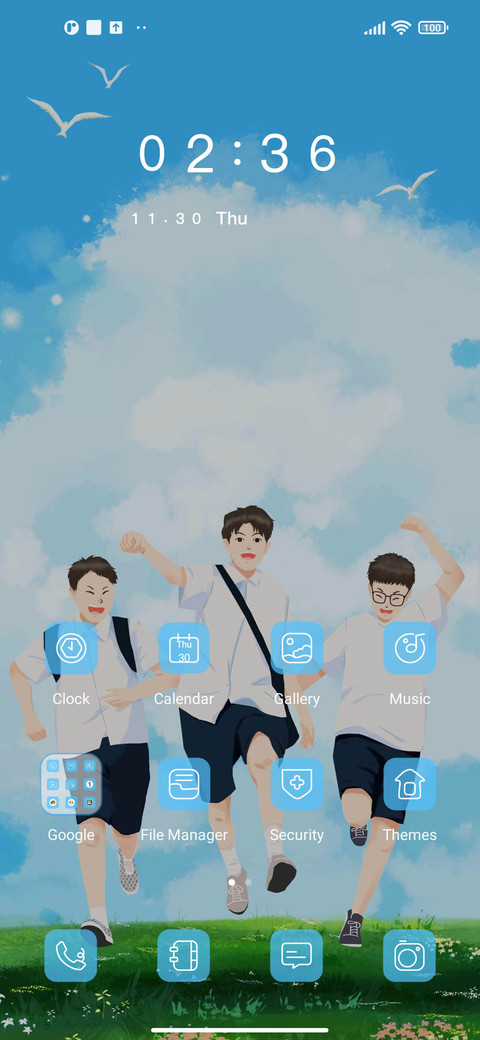 Teenage sky screenshot
