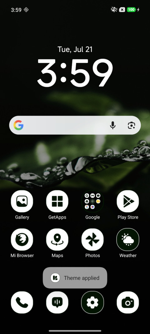 Silver Gleam screenshot