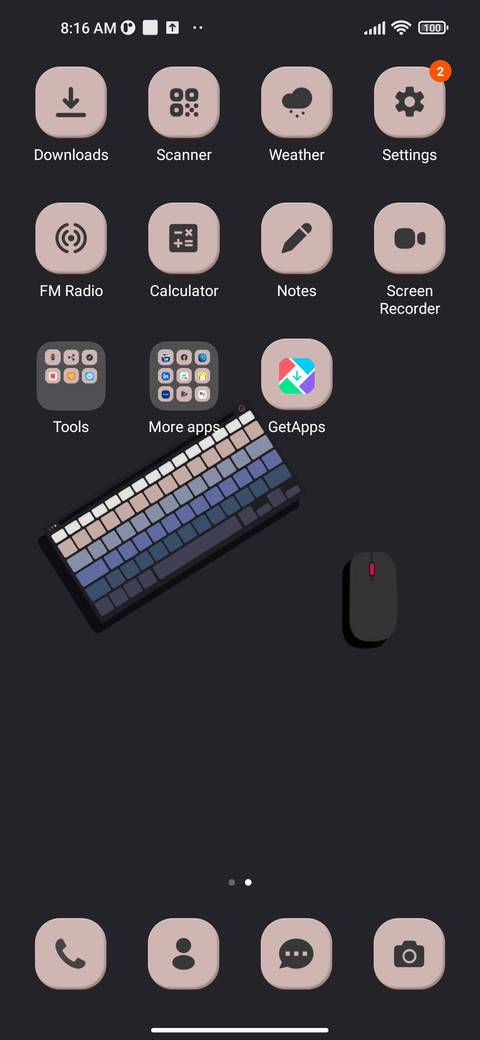 Minimal Setup screenshot