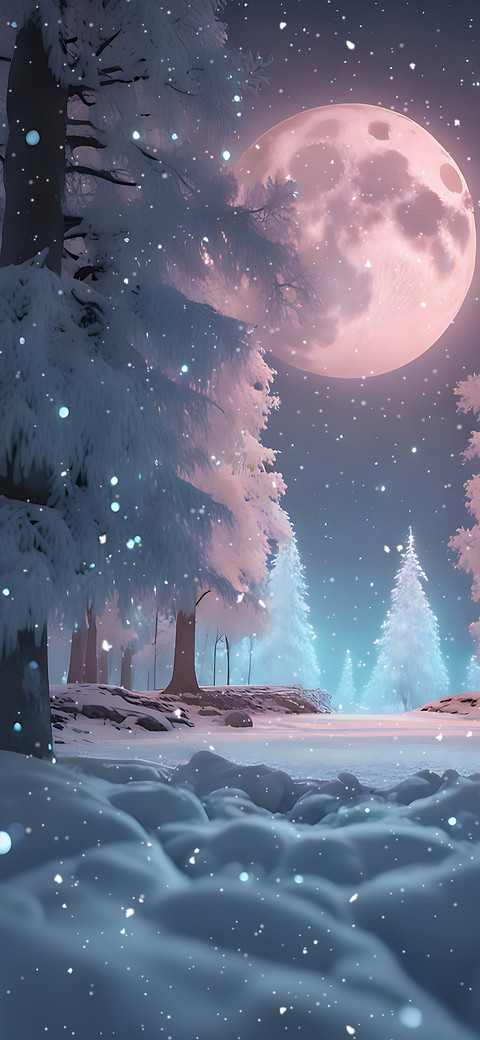 大雪纷飞 雪夜 screenshot