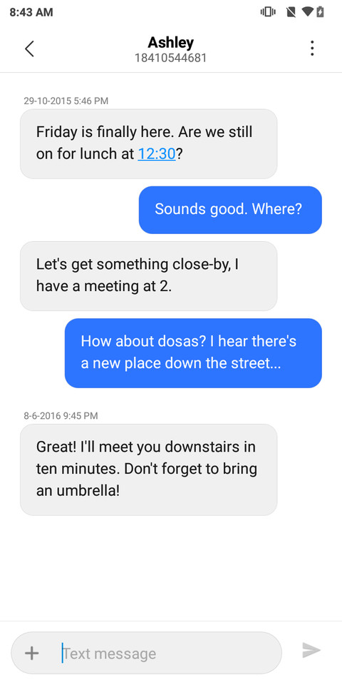 AndroPie screenshot