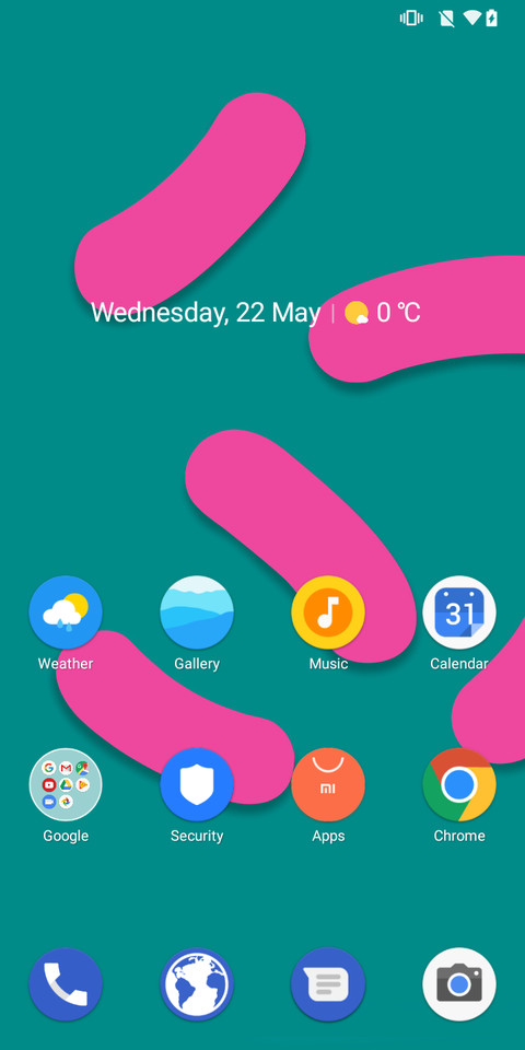 AndroPie screenshot