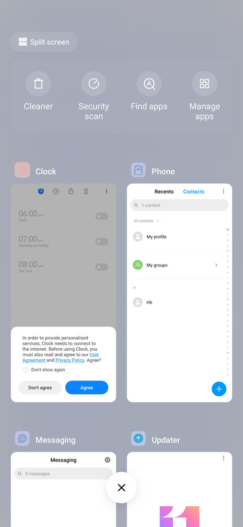Fresh grid screenshot